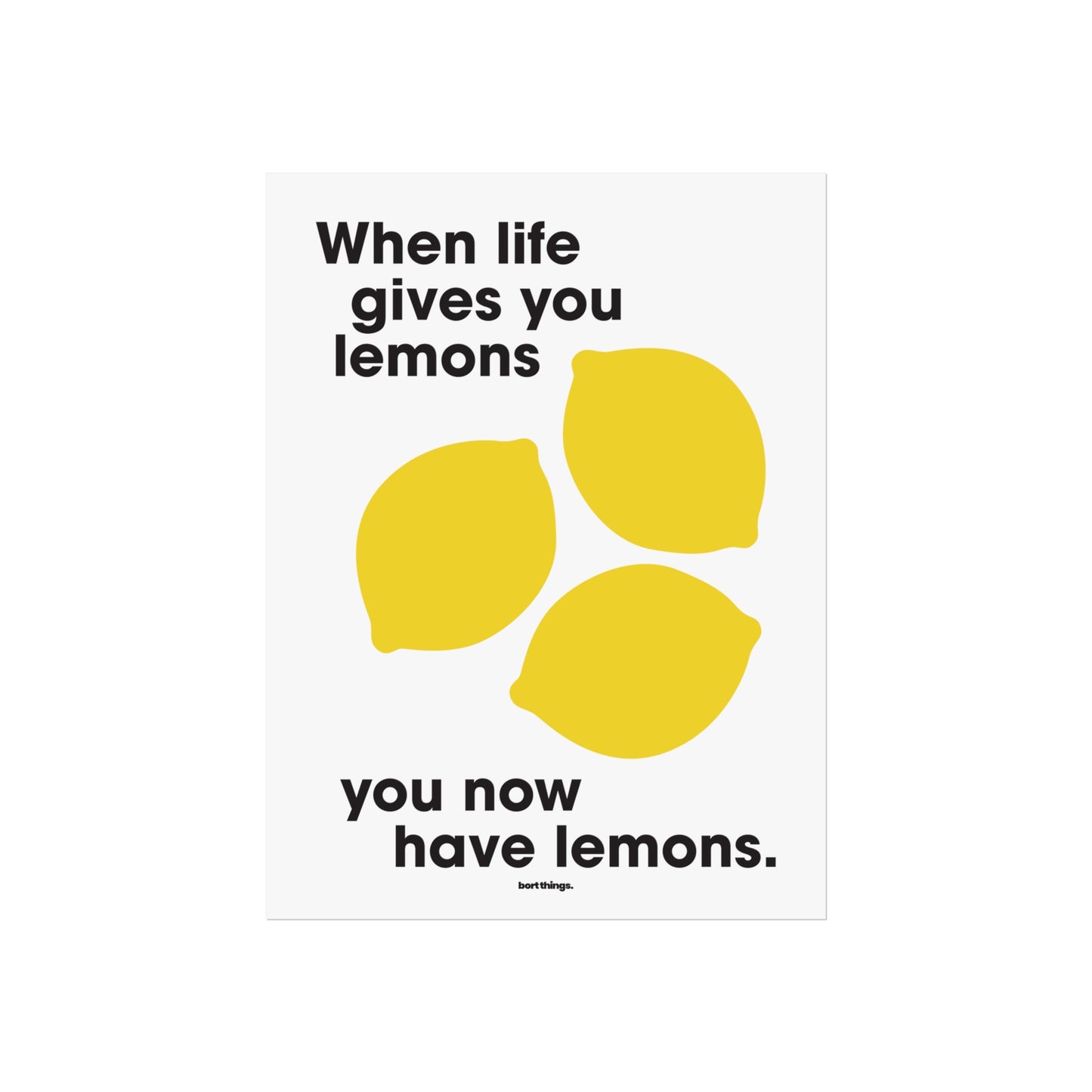 Lemons | Print